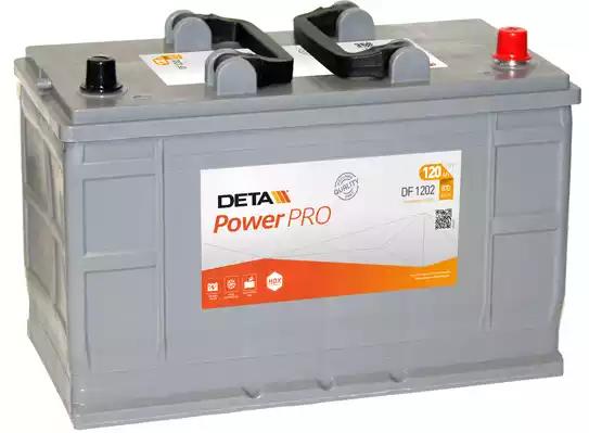 Стартерная аккумуляторная батарея DETA DF1202